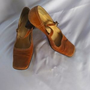 Bandolino  Deep Beige Suede Mary Jane Shoes -8.5